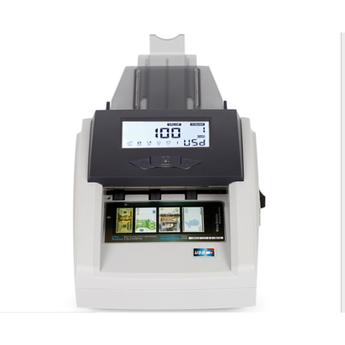 Mini efectivo euro usd contando la máquina contadora de billetes